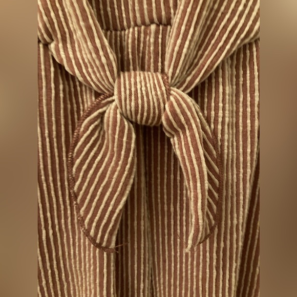 Comfy striped mauve romper S - Picture 10 of 10